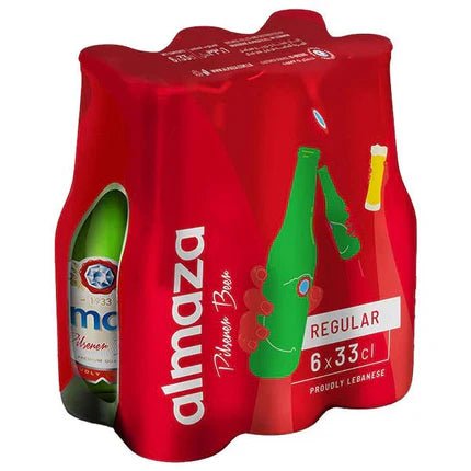 Almaza pack of 6 (33cl) - Premium Liquors & Cigars