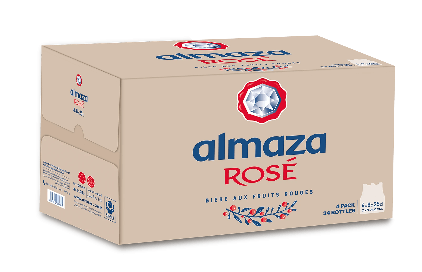 Almaza Rosé - Premium Liquors & Cigars