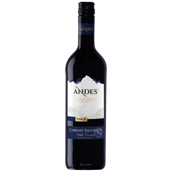 Andes Cabernet Sauvignon Chile 2020 - Premium Liquors & Cigars