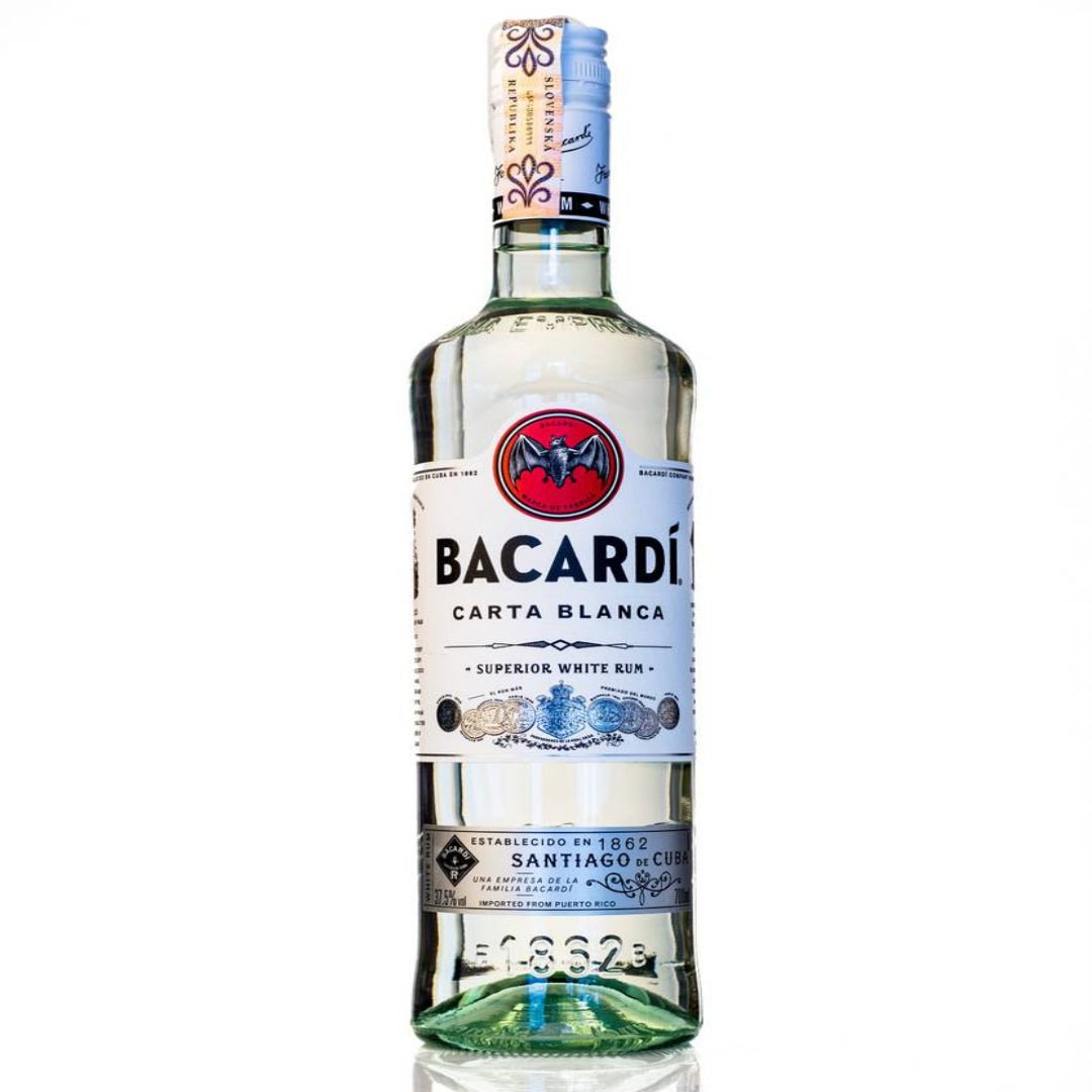 Bacardi Carta Blanca Superior White Rhum - Premium Liquors & Cigars