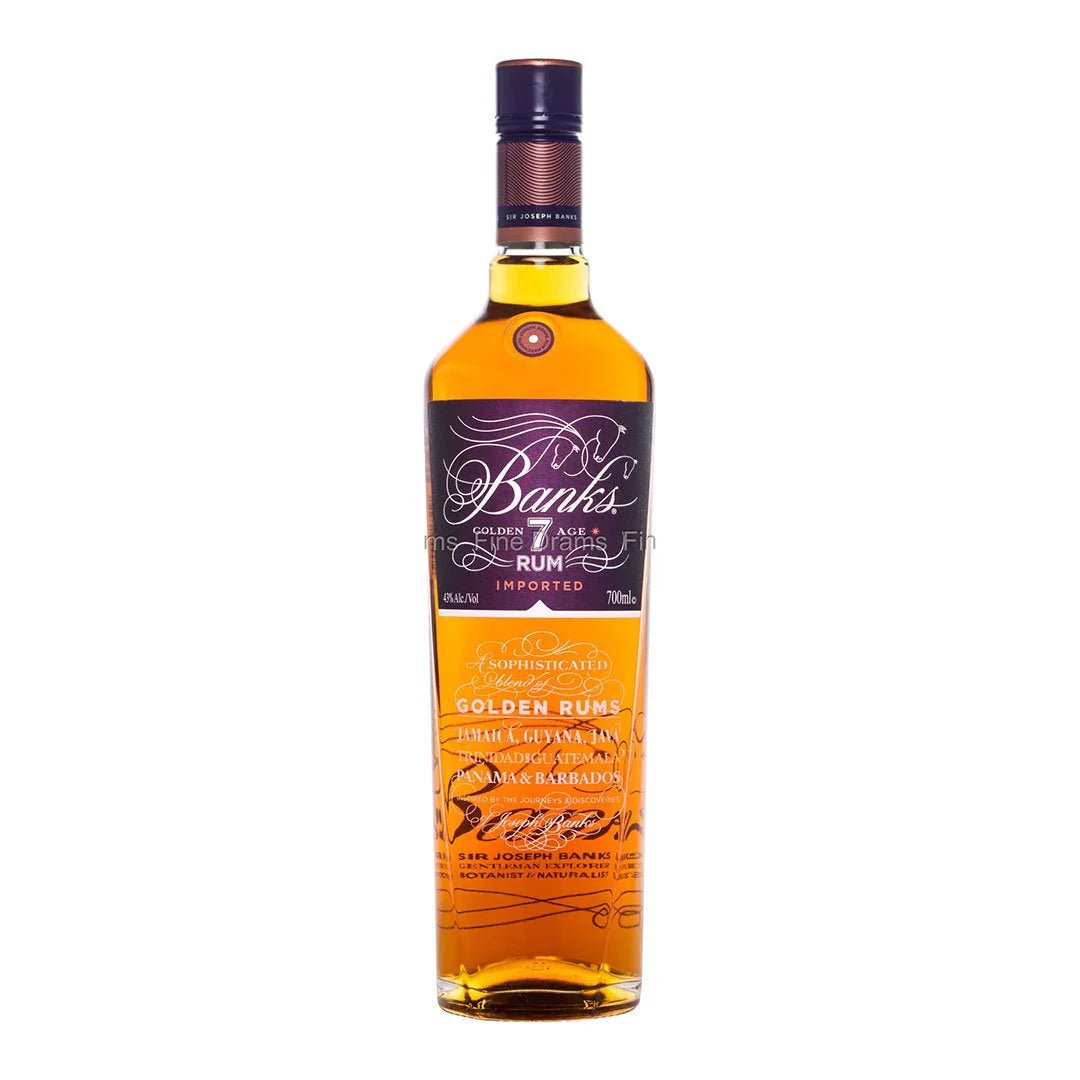 Banks Golden 7 Blend Rhum - Premium Liquors & Cigars