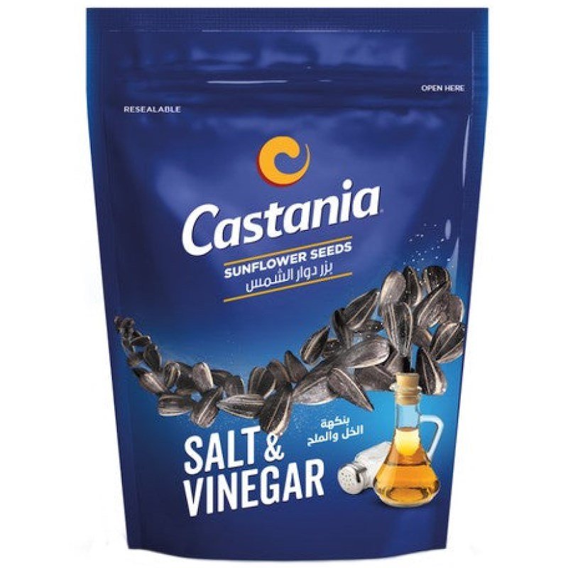 Castania Sunflower Seeds - Salt & Vinegar - Premium Liquors & Cigars