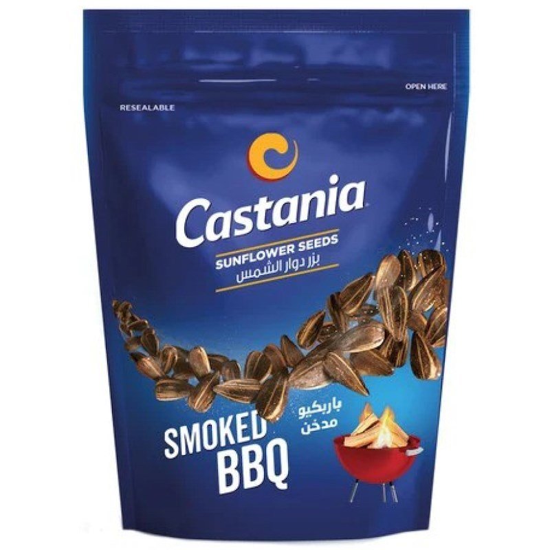 Castania Sunflower Seeds - Smoked BBQ - Premium Liquors & Cigars