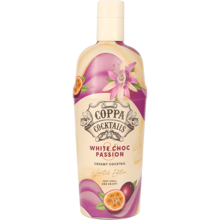 Coppa White Choc Passion Creamy Cocktail - Premium Liquors & Cigars