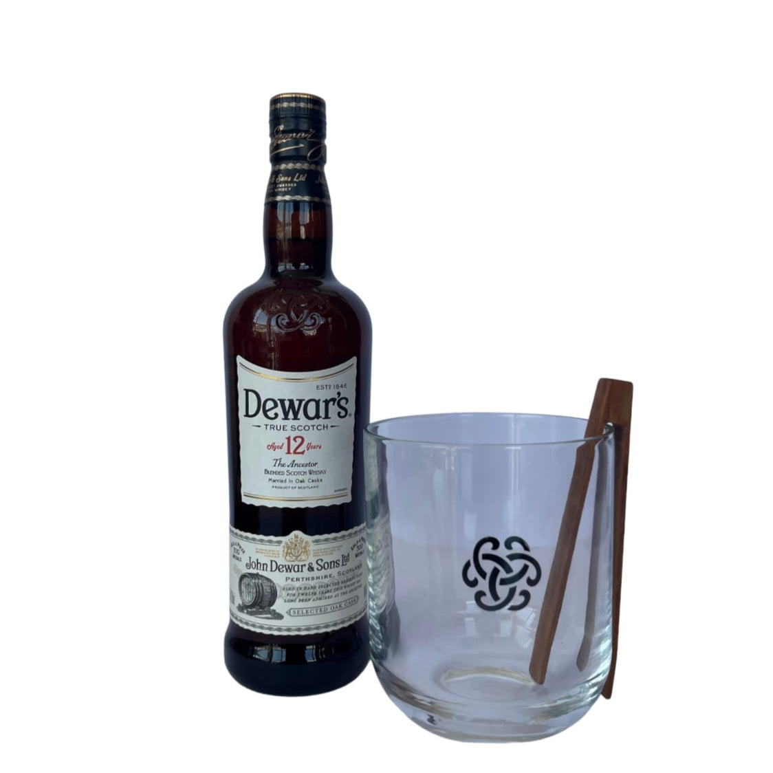 Dewar's True Scotch 12 YO + Ice Bucket - Premium Liquors & Cigars