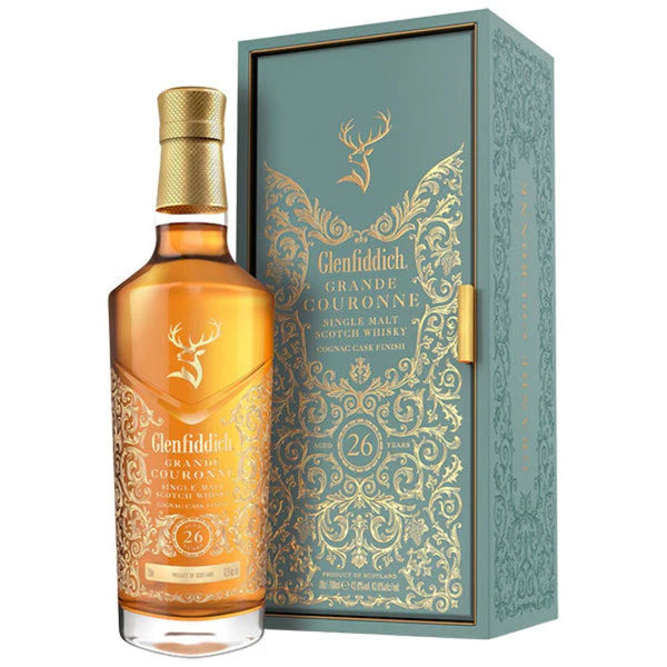 Glenfiddich XXII 22年 & グランデクロンヌ26年 セット Glenfiddich Grande Couronne 26 YO - Premium Liquors & Cigars