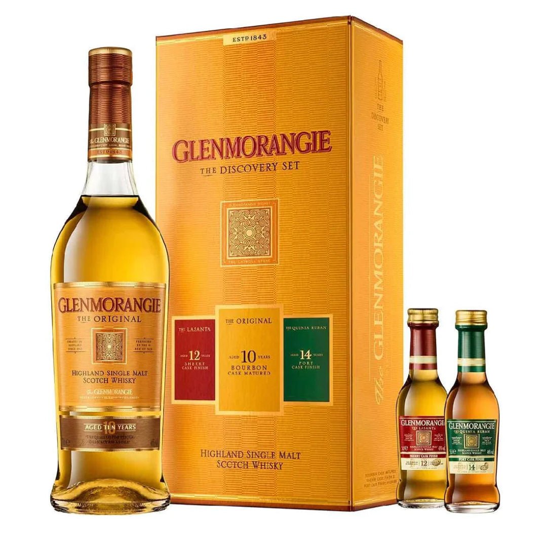 Glenmorangie The Original 10 YO + 2 Free miniatures - Premium Liquors & Cigars