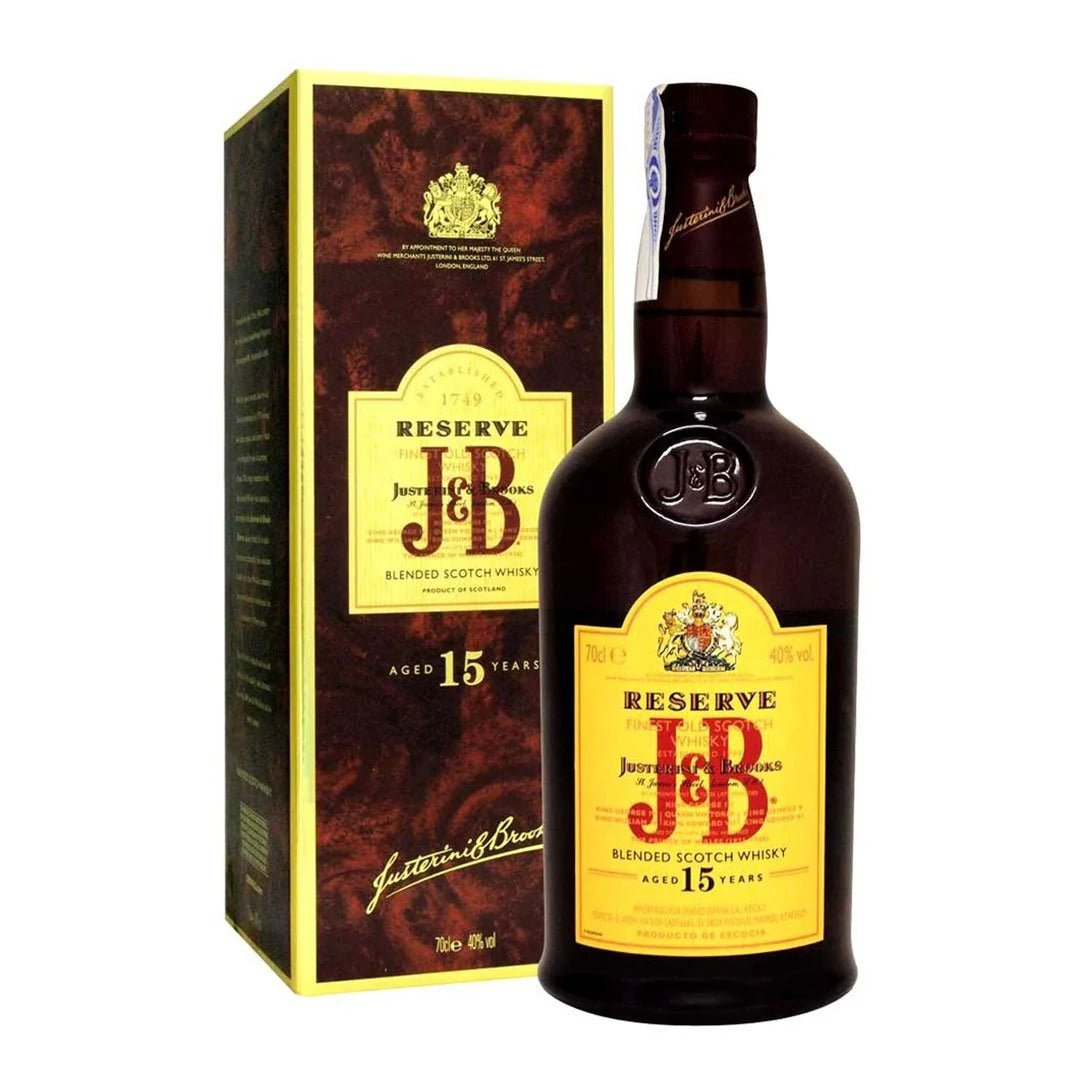 J&B Reserve 15 YO - Premium Liquors & Cigars