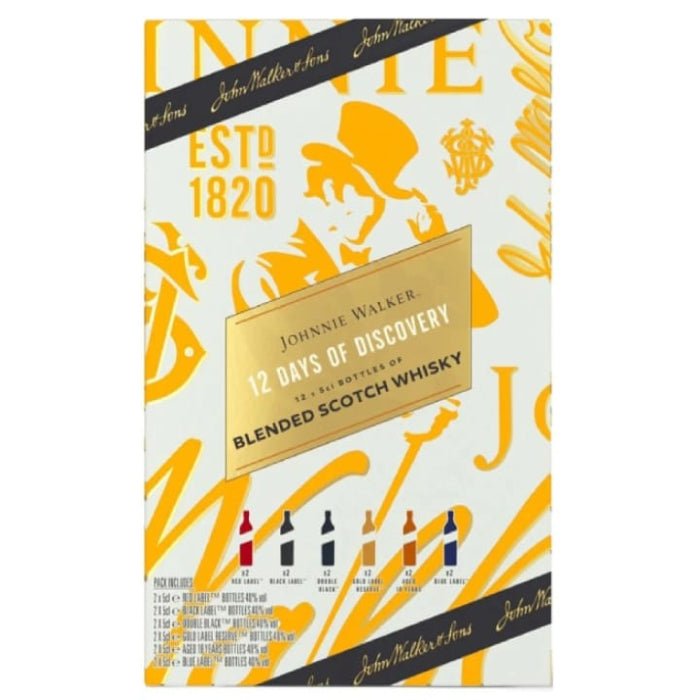 Johnnie Walker 12 Days of Discovery - Premium Liquors & Cigars