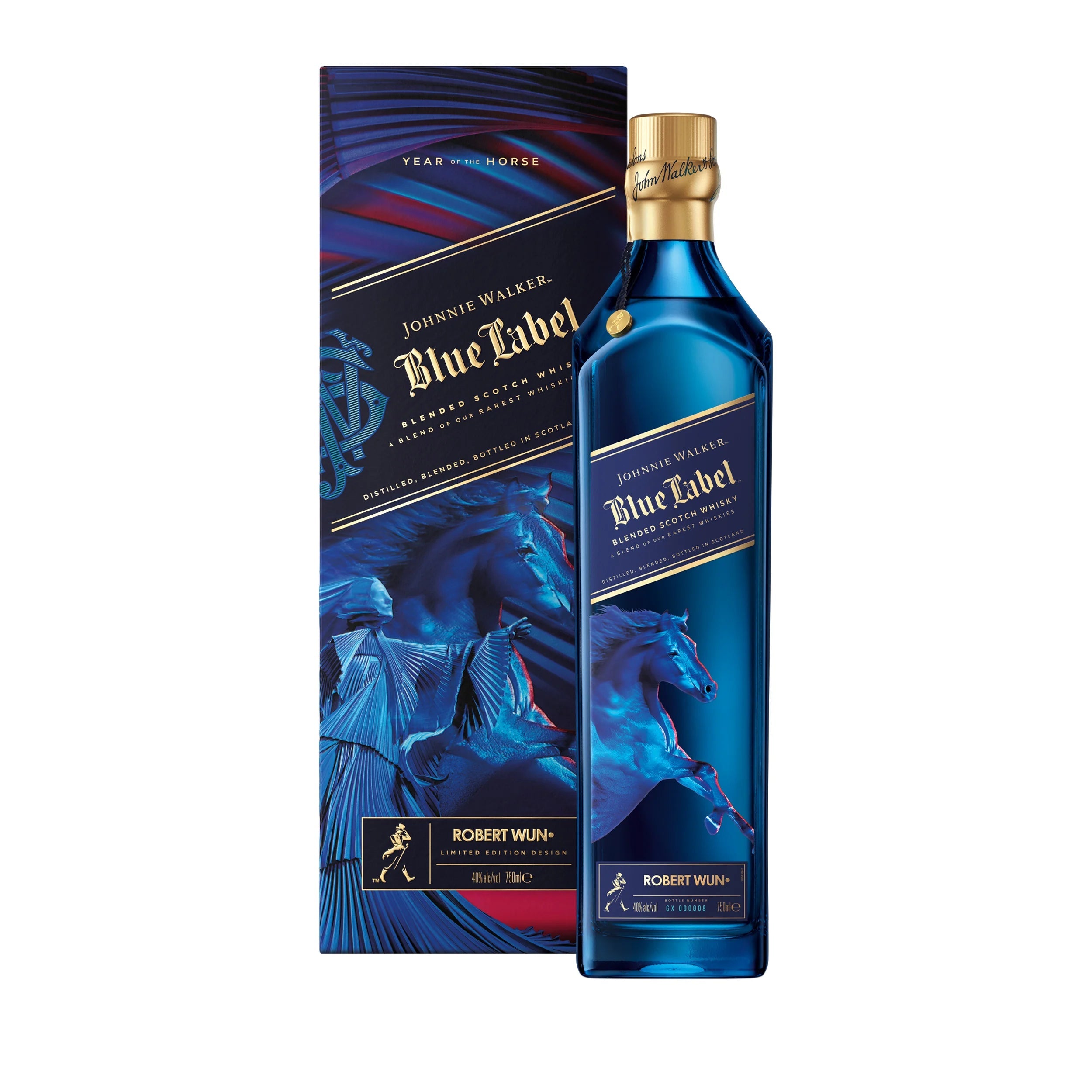 Johnnie Walker Blue Label Year Of The Horse - Limited Edition - Premium Liquors & Cigars