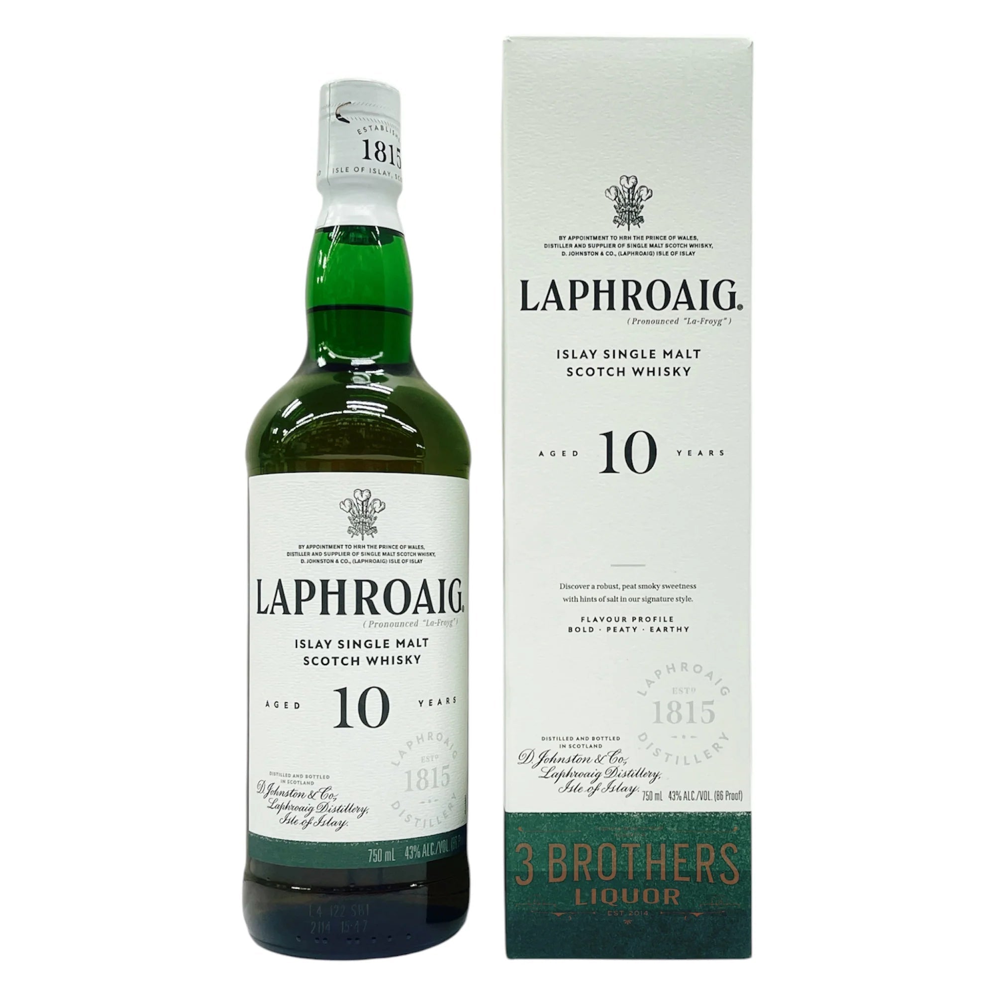 Laphroaig 10 YO - Premium Liquors & Cigars