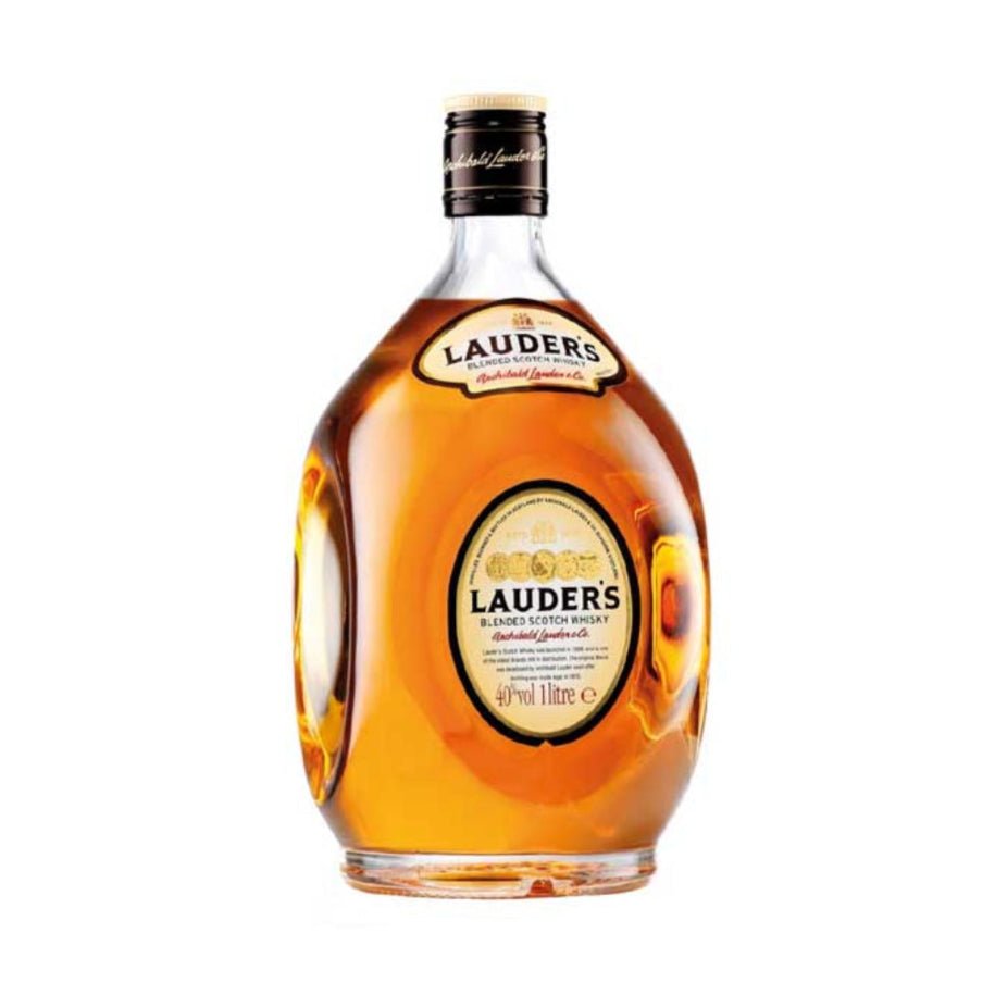 Lauder's Whiskey 1L + 1 glass - Premium Liquors & Cigars
