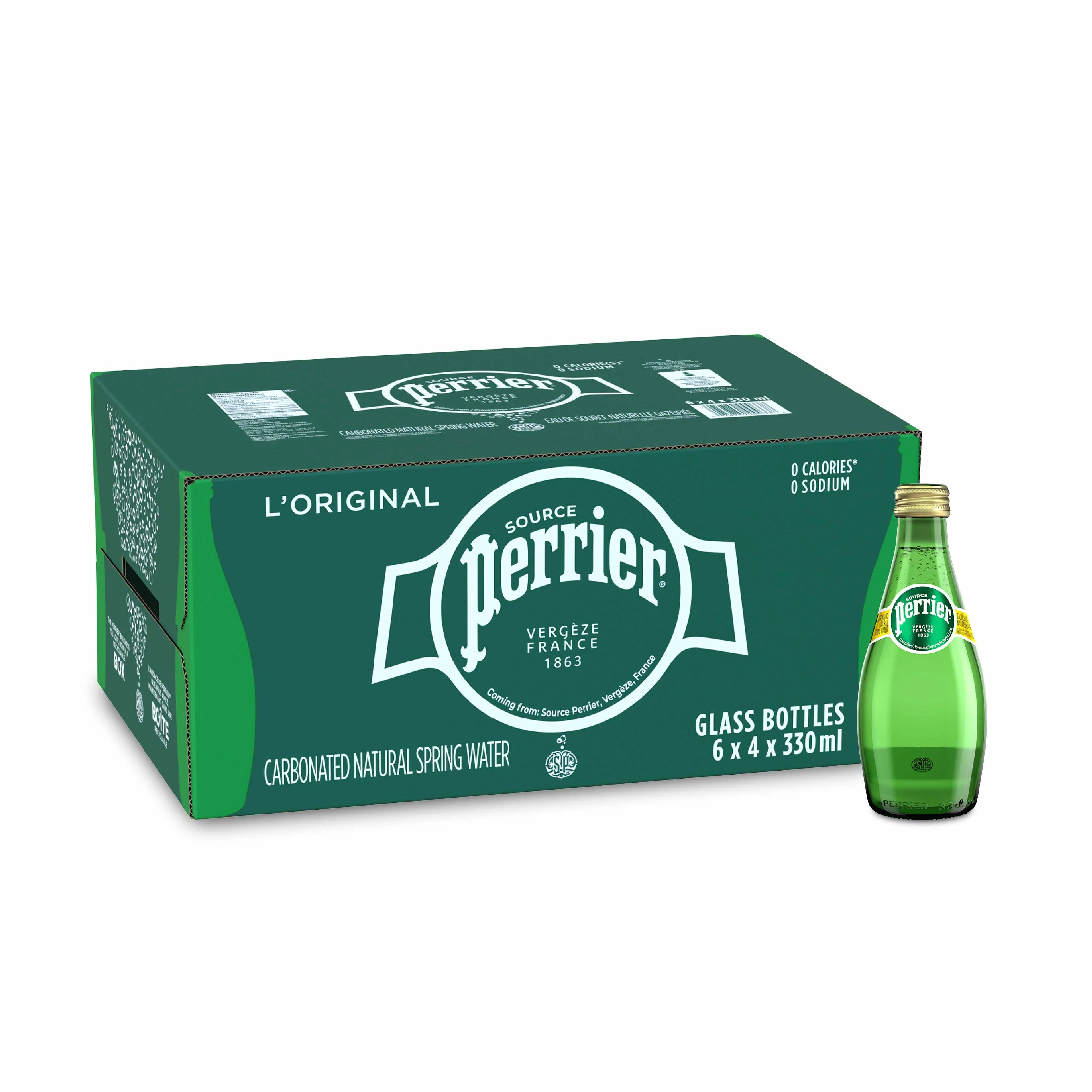 Perrier Bottle (33cl) - Premium Liquors & Cigars