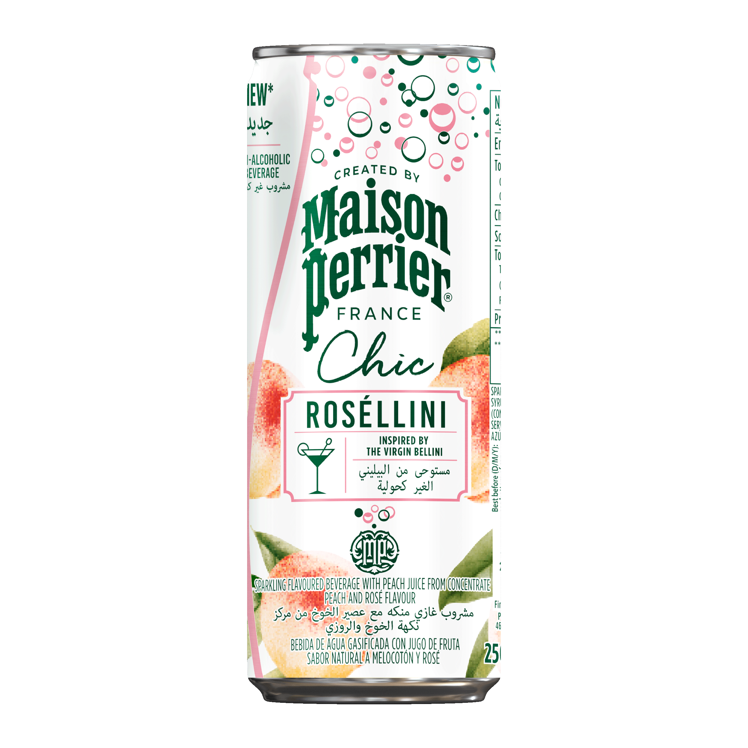 Perrier Roséllini Can - Premium Liquors & Cigars
