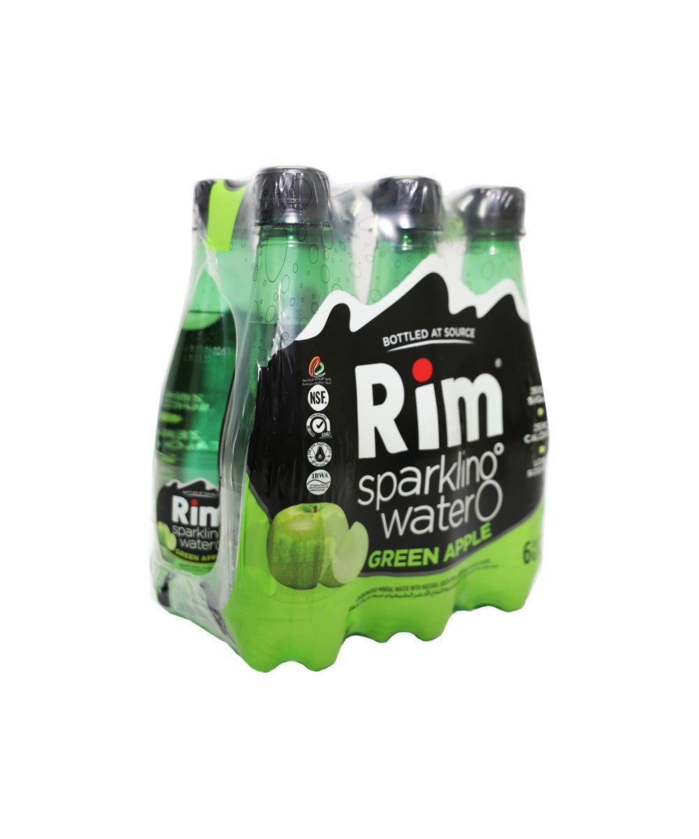 Rim Sparkling Water Green Apple Bottle - Premium Liquors & Cigars