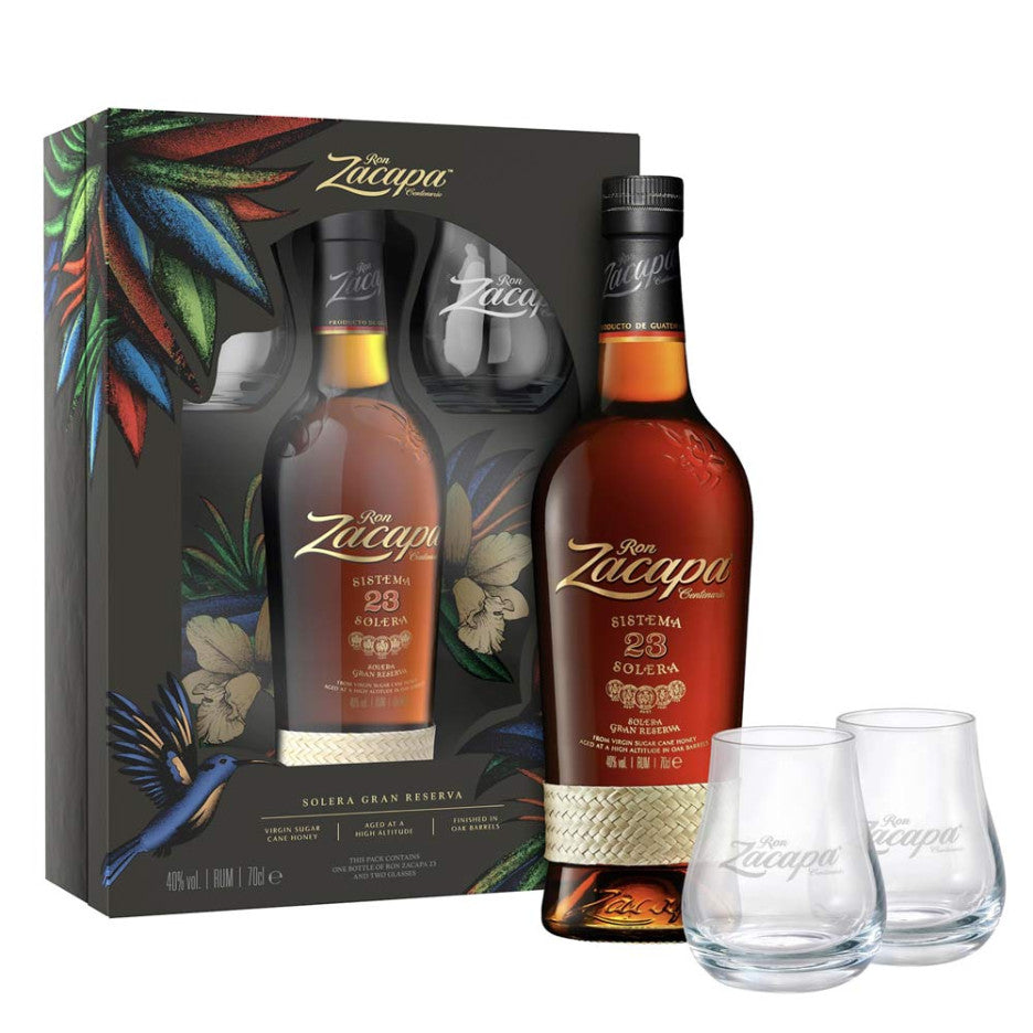 Zacapa Cent 23YO+ 2 glasses free