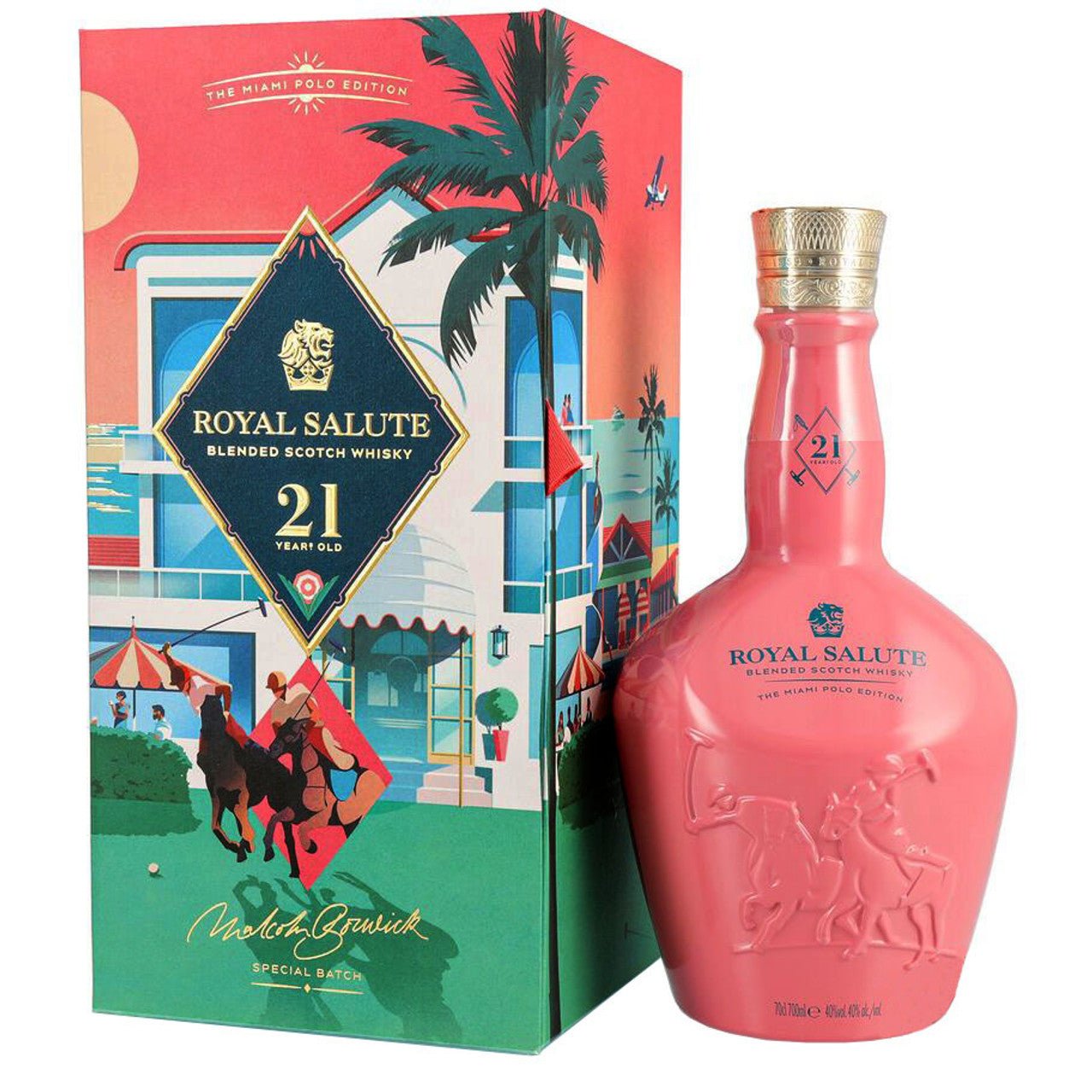 Royal Salute 21 YO Special Batch / The Miami Polo Edition - Premium Liquors & Cigars