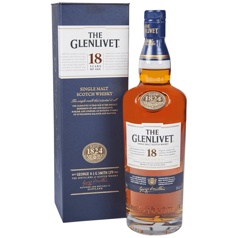 The Glenlivet 18 YO - Premium Liquors & Cigars