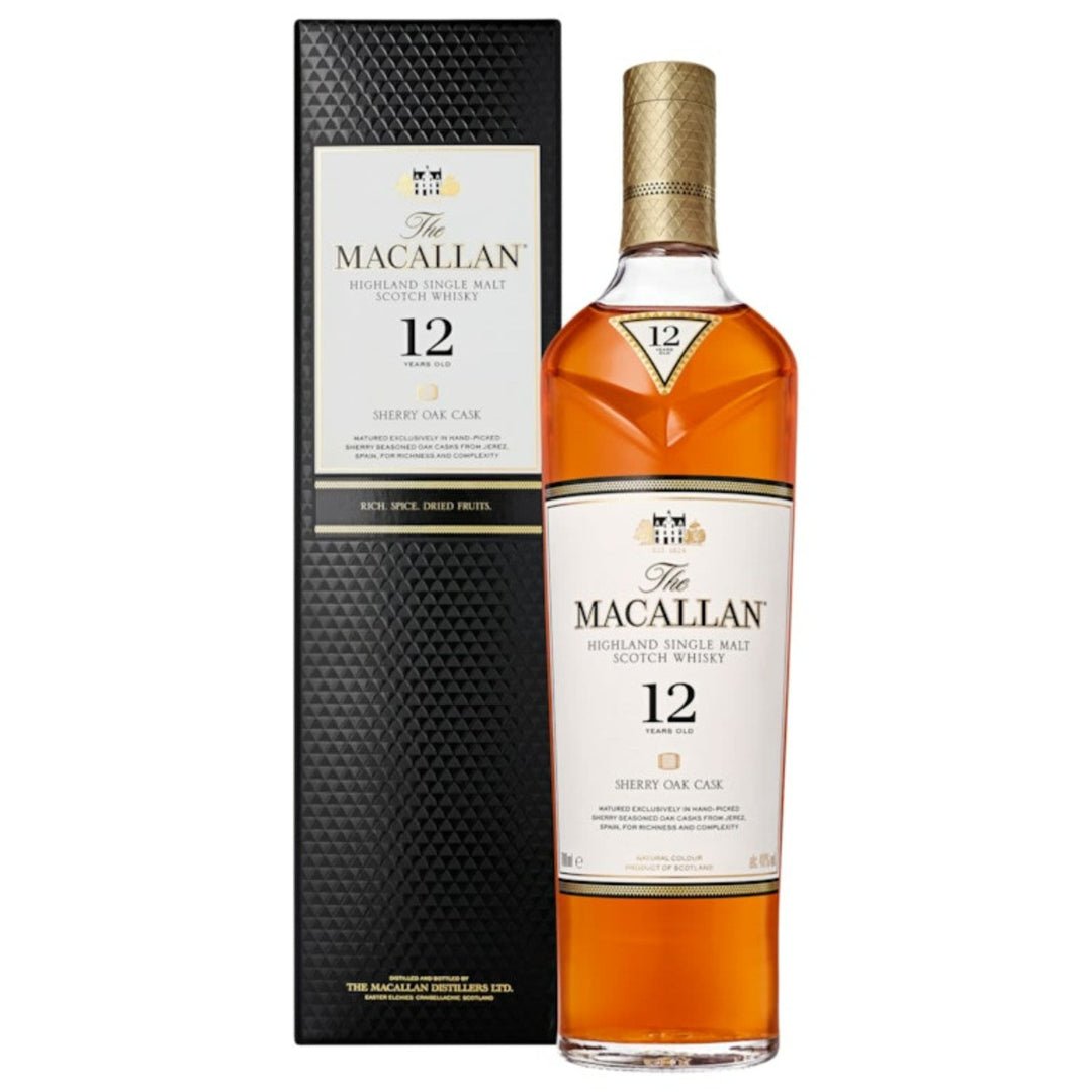 The Macallan Sherry Oak Cask 12 YO - Premium Liquors & Cigars