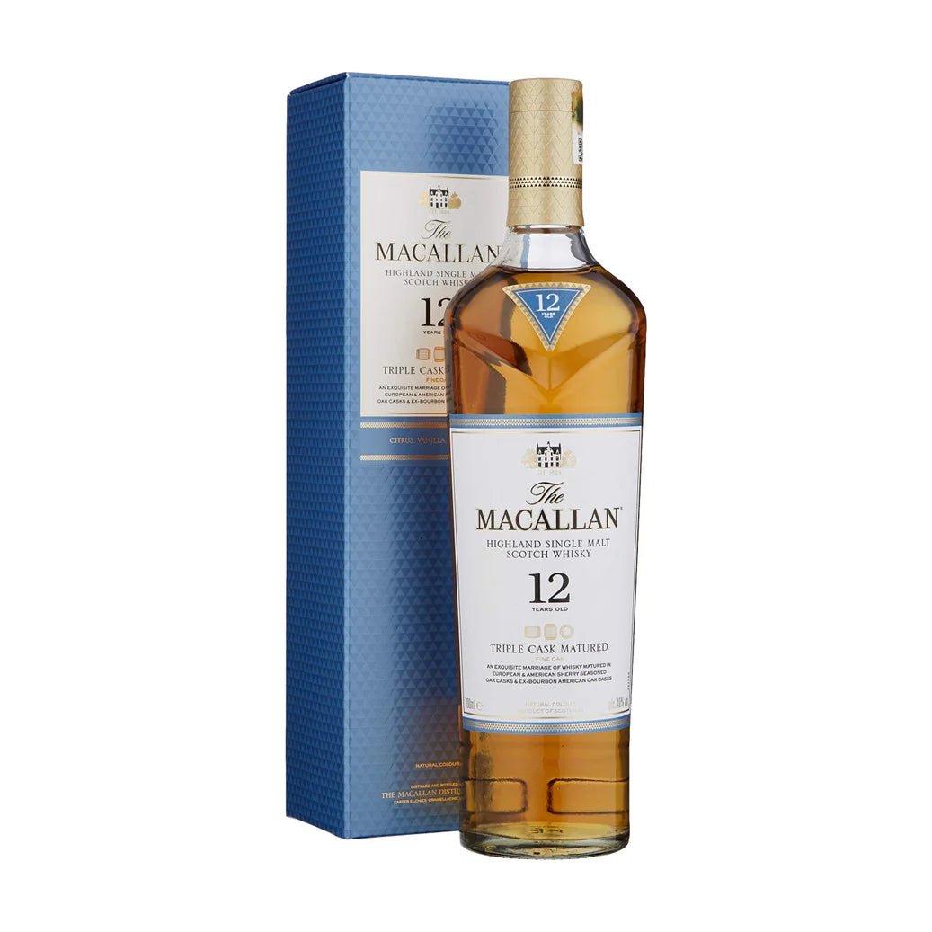 The Macallan Tripple Cask Matured 12 YO - Premium Liquors & Cigars