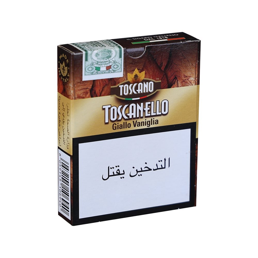 Toscano Toscanello Giallo Vaniglia - Premium Liquors & Cigars
